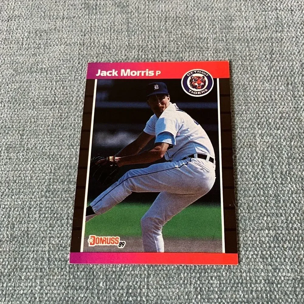 1989 Donruss Detroit Tigers Baseball Card Trading Card
